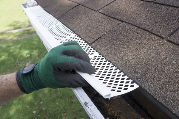 Gutter Filter Installation in Woodinville